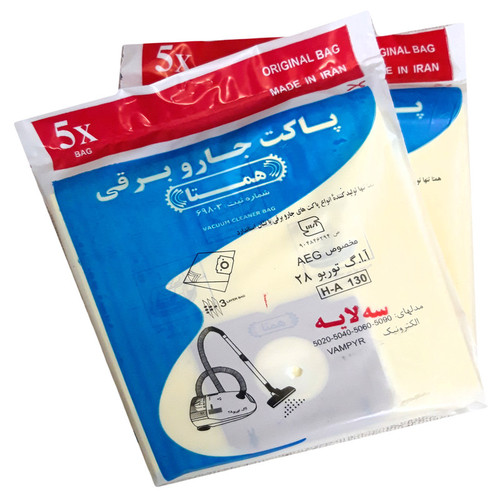 کیسه جاروبرقی همتا مدل H_A 130 مناسب برای جاروبرقی آاگ توربو 28